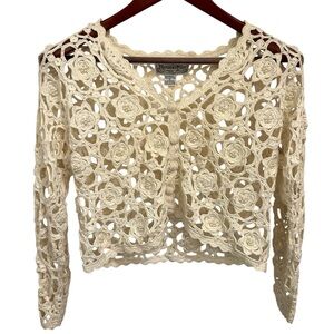 Reference Point Crochet Top S